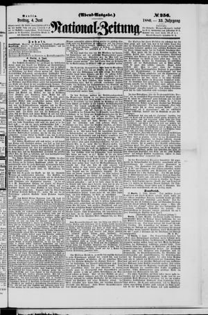 Nationalzeitung vom 04.06.1880