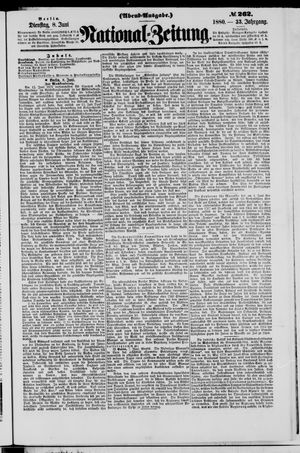 Nationalzeitung vom 08.06.1880