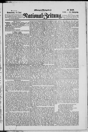 Nationalzeitung vom 12.06.1880