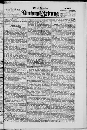 Nationalzeitung on Jun 19, 1880