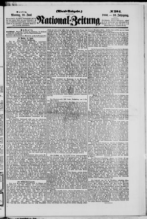 National-Zeitung vom 21.06.1880