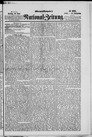 National-Zeitung vom 25.06.1880