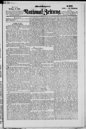 National-Zeitung vom 25.06.1880