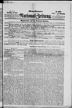 National-Zeitung vom 29.06.1880