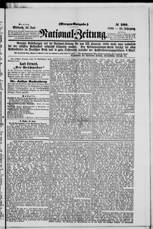 National-Zeitung vom 30.06.1880
