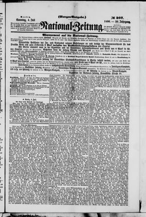 Nationalzeitung vom 04.07.1880