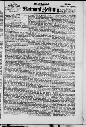 Nationalzeitung on Jul 13, 1880