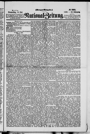 National-Zeitung vom 15.07.1880