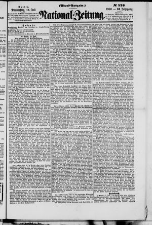 National-Zeitung vom 15.07.1880
