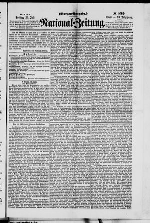National-Zeitung vom 23.07.1880