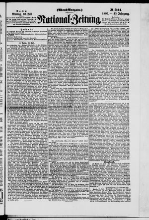 Nationalzeitung vom 26.07.1880