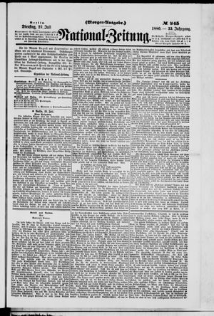 National-Zeitung on Jul 27, 1880