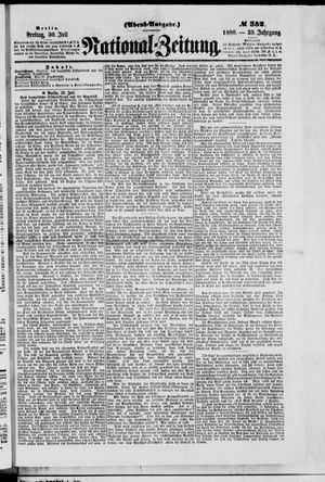 National-Zeitung vom 30.07.1880