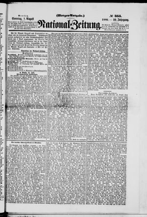 National-Zeitung on Aug 1, 1880