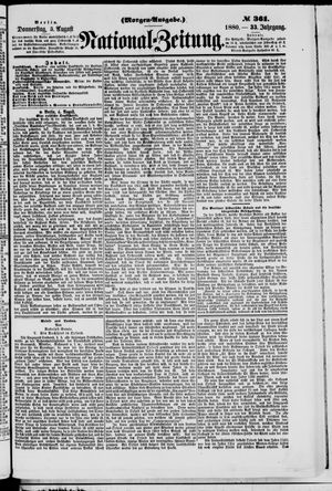Nationalzeitung vom 05.08.1880
