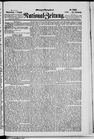 National-Zeitung vom 07.08.1880