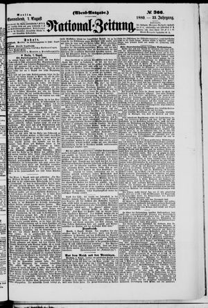 National-Zeitung vom 07.08.1880