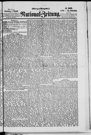 National-Zeitung vom 08.08.1880