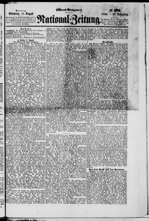National-Zeitung on Aug 11, 1880