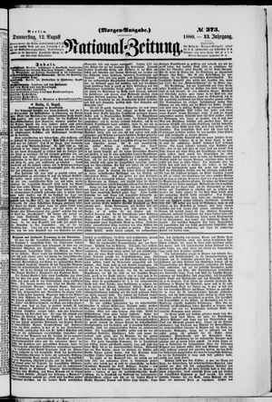 Nationalzeitung vom 12.08.1880