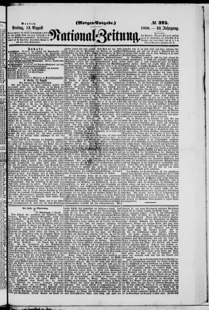 Nationalzeitung vom 13.08.1880