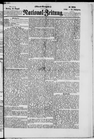 National-Zeitung vom 20.08.1880