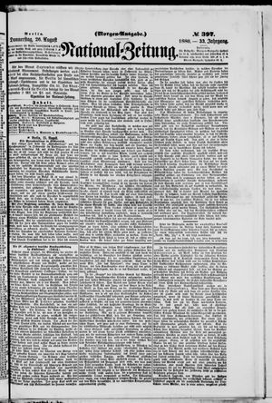National-Zeitung vom 26.08.1880