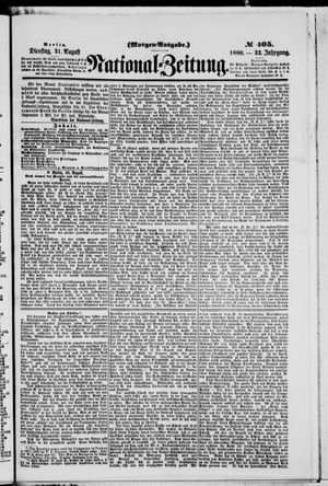National-Zeitung vom 31.08.1880