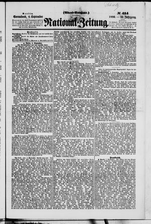 National-Zeitung vom 04.09.1880