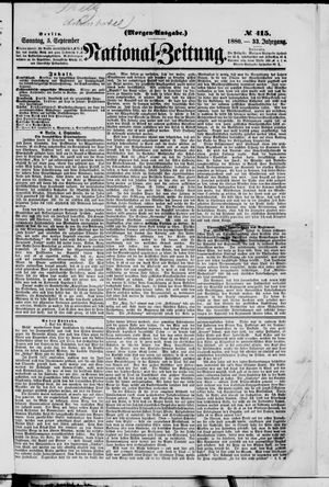 National-Zeitung vom 05.09.1880