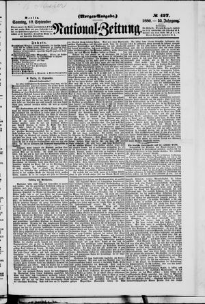 National-Zeitung on Sep 12, 1880