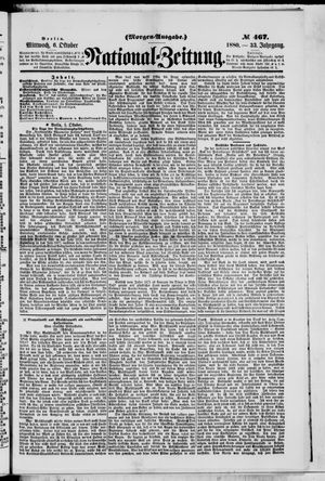 National-Zeitung vom 06.10.1880