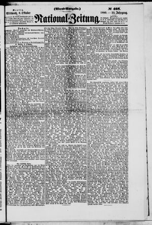 National-Zeitung vom 06.10.1880