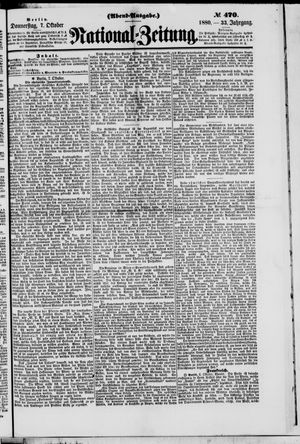 National-Zeitung vom 07.10.1880