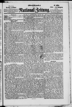 National-Zeitung vom 08.10.1880