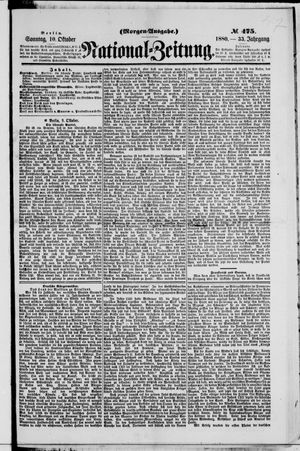 National-Zeitung vom 10.10.1880