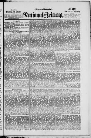 Nationalzeitung on Oct 12, 1880