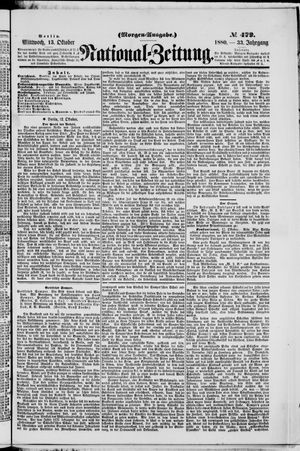 National-Zeitung vom 13.10.1880