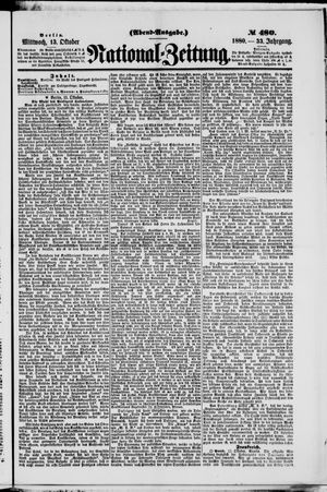 National-Zeitung vom 13.10.1880