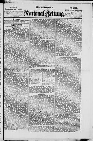 National-Zeitung vom 16.10.1880