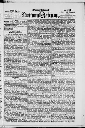 National-Zeitung on Oct 20, 1880