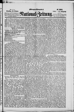 National-Zeitung vom 26.10.1880