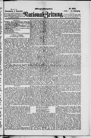 National-Zeitung vom 06.11.1880