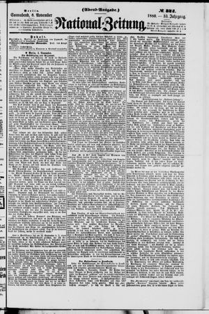 National-Zeitung vom 06.11.1880