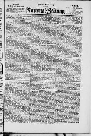 National-Zeitung vom 12.11.1880