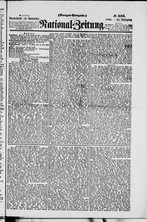 National-Zeitung vom 13.11.1880