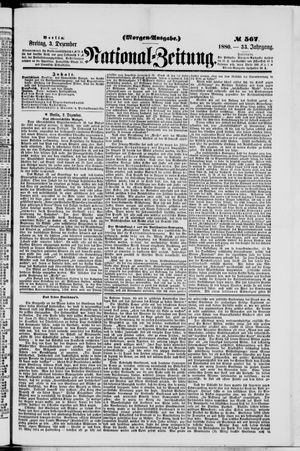 National-Zeitung vom 03.12.1880