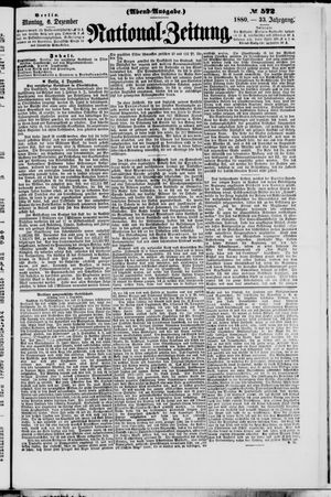 National-Zeitung vom 06.12.1880