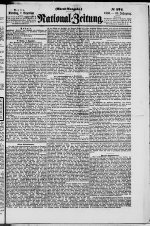 National-Zeitung vom 07.12.1880