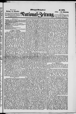 National-Zeitung on Dec 10, 1880